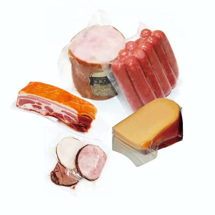 Utskrift Ikke-dannende EVOH Vacuum Food Sealer Bag Transparent Thermoforming Film